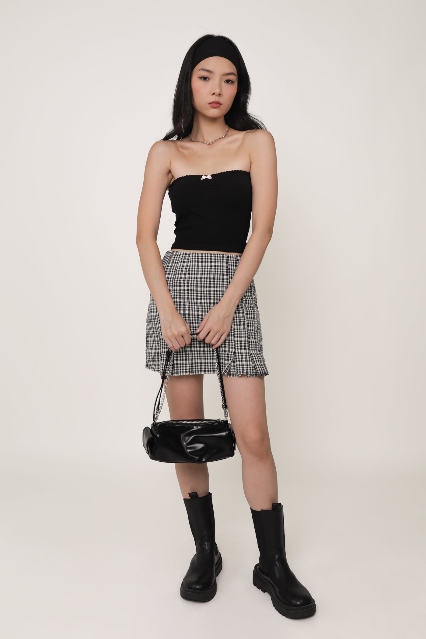 Gracia Ribbon Tube Padded Top – The Tinsel Rack
