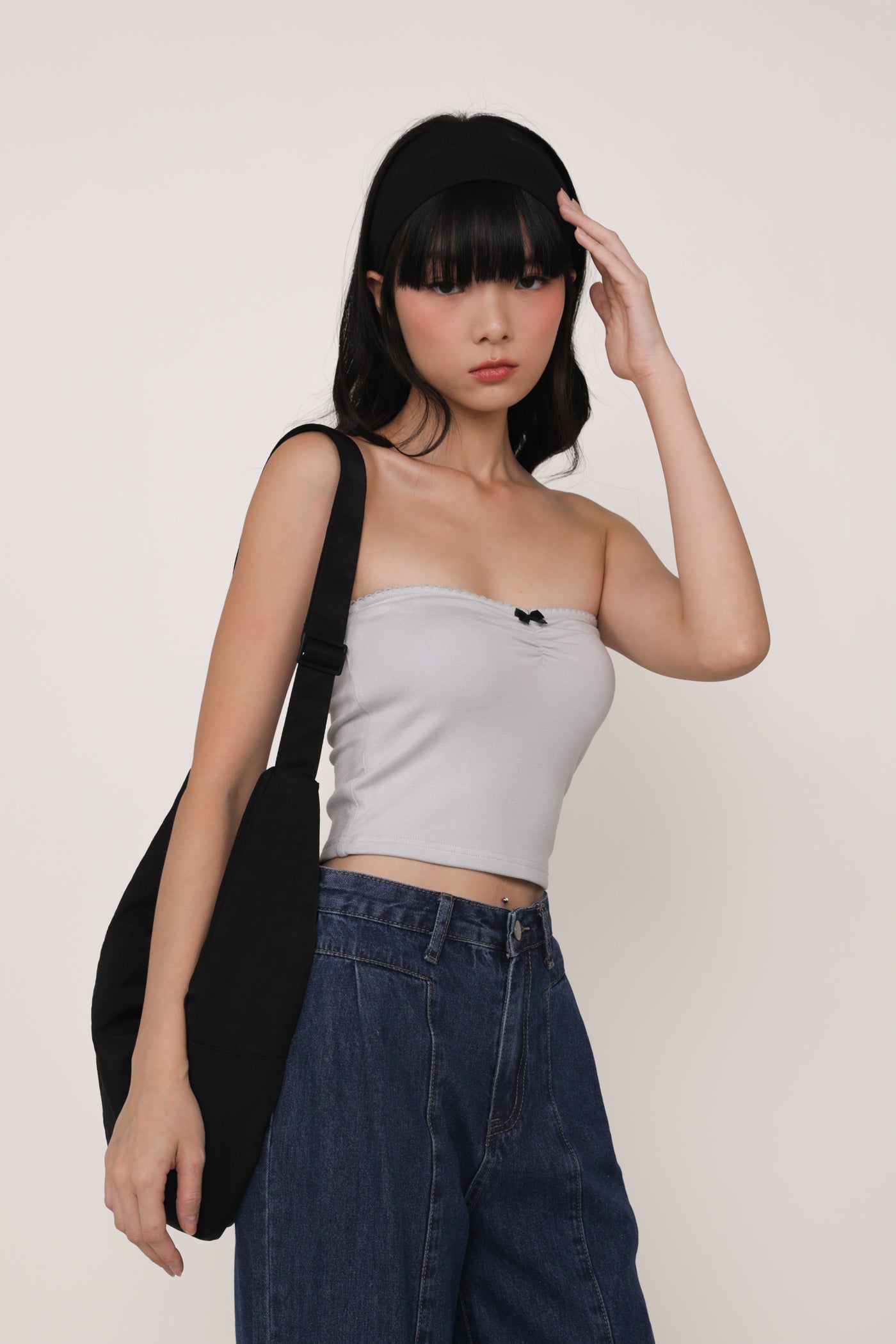 Gracia Ribbon Tube Padded Top – The Tinsel Rack