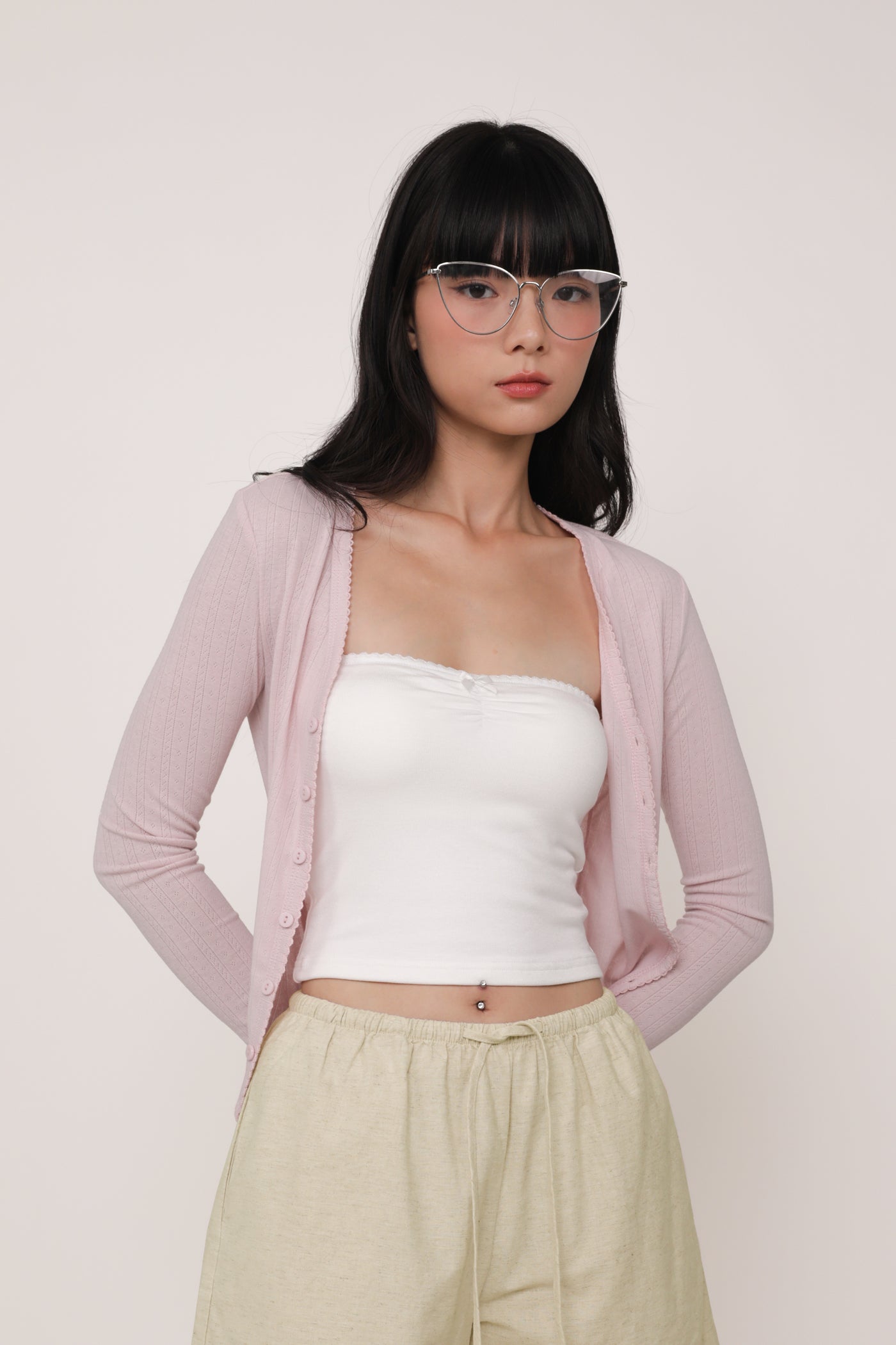 Gracia Ribbon Tube Padded Top – The Tinsel Rack