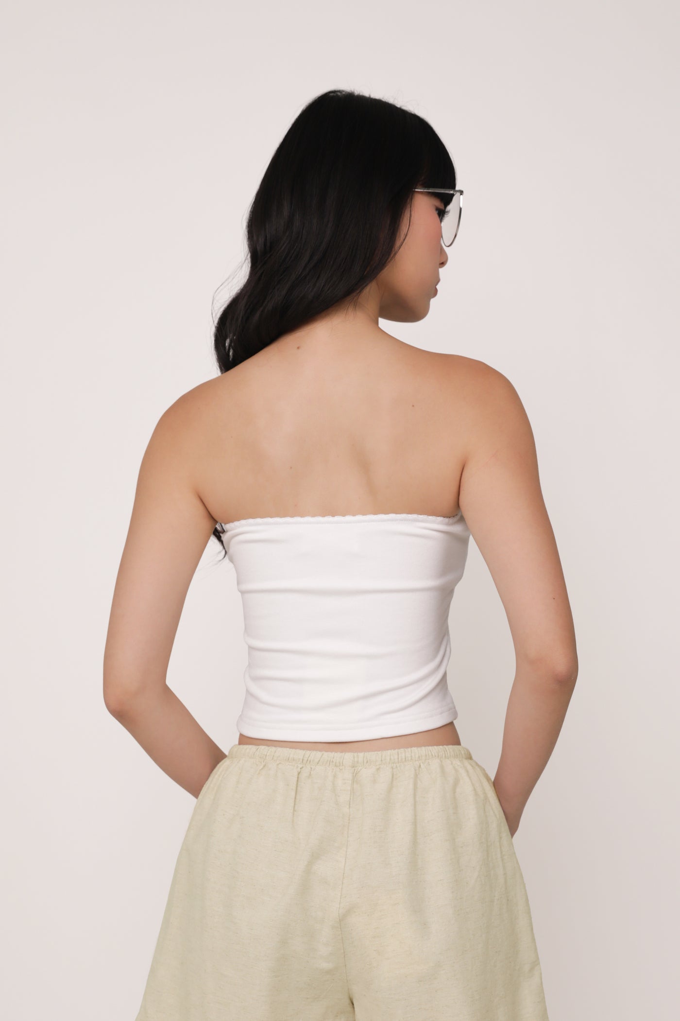 Gracia Ribbon Tube Padded Top – The Tinsel Rack