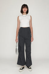 Ivan Pleated Parachute Pants