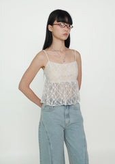 Jadie Lace Babydoll Top