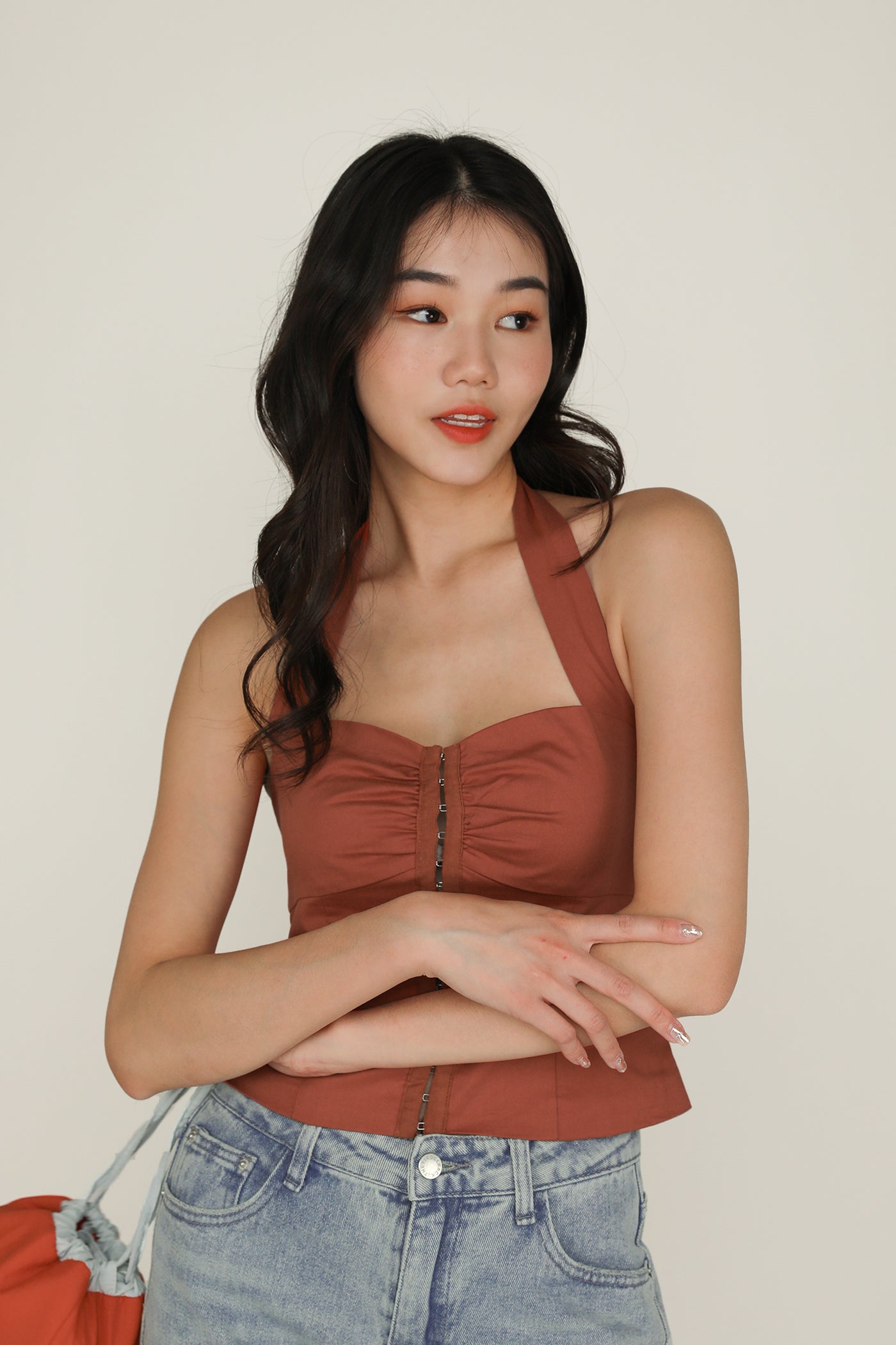 Jaime Hook Front Halter Top – The Tinsel Rack