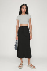 Jeanne Utility Maxi Skirt