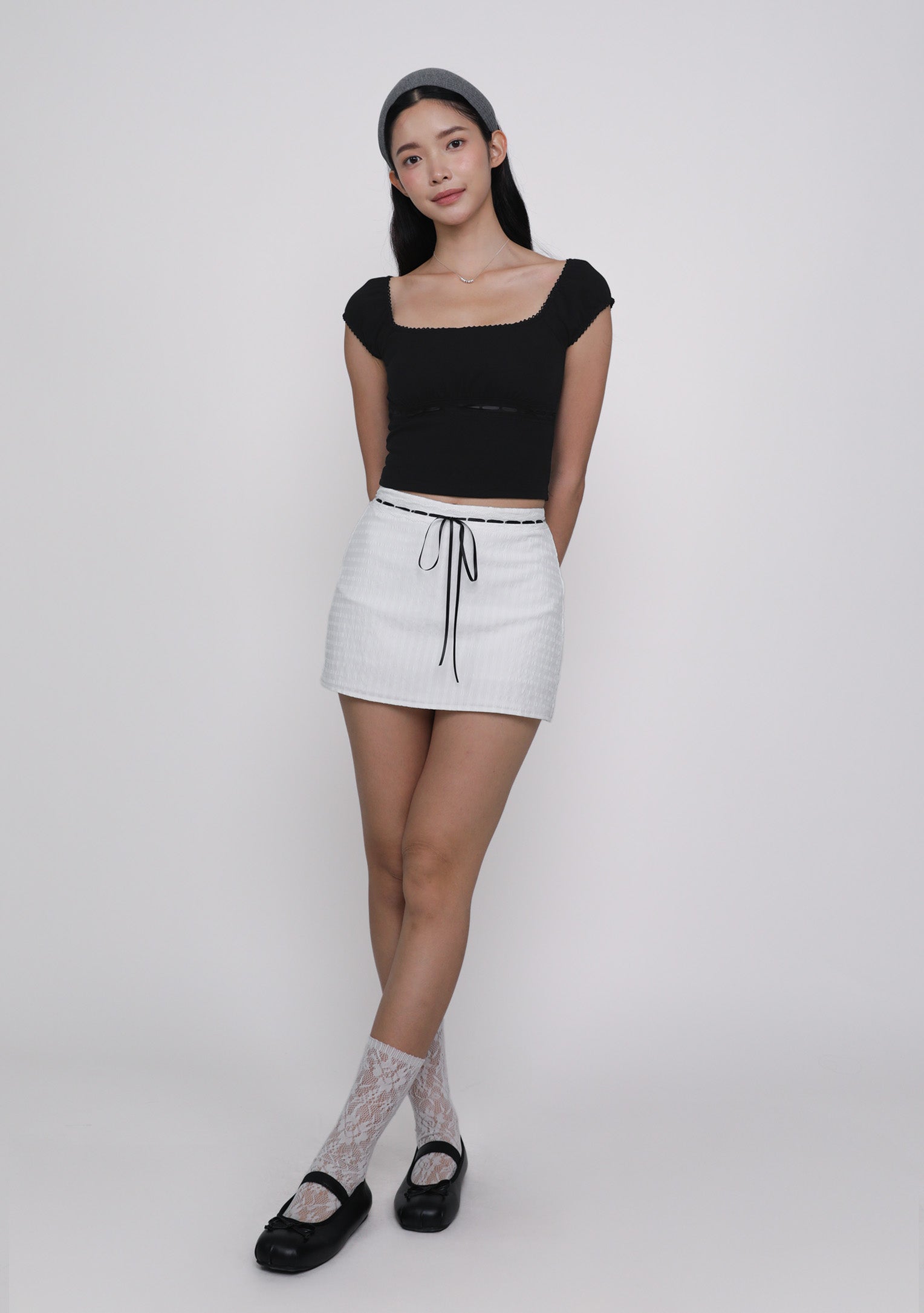 Julie Crochet Trim Sleeve Top – The Tinsel Rack