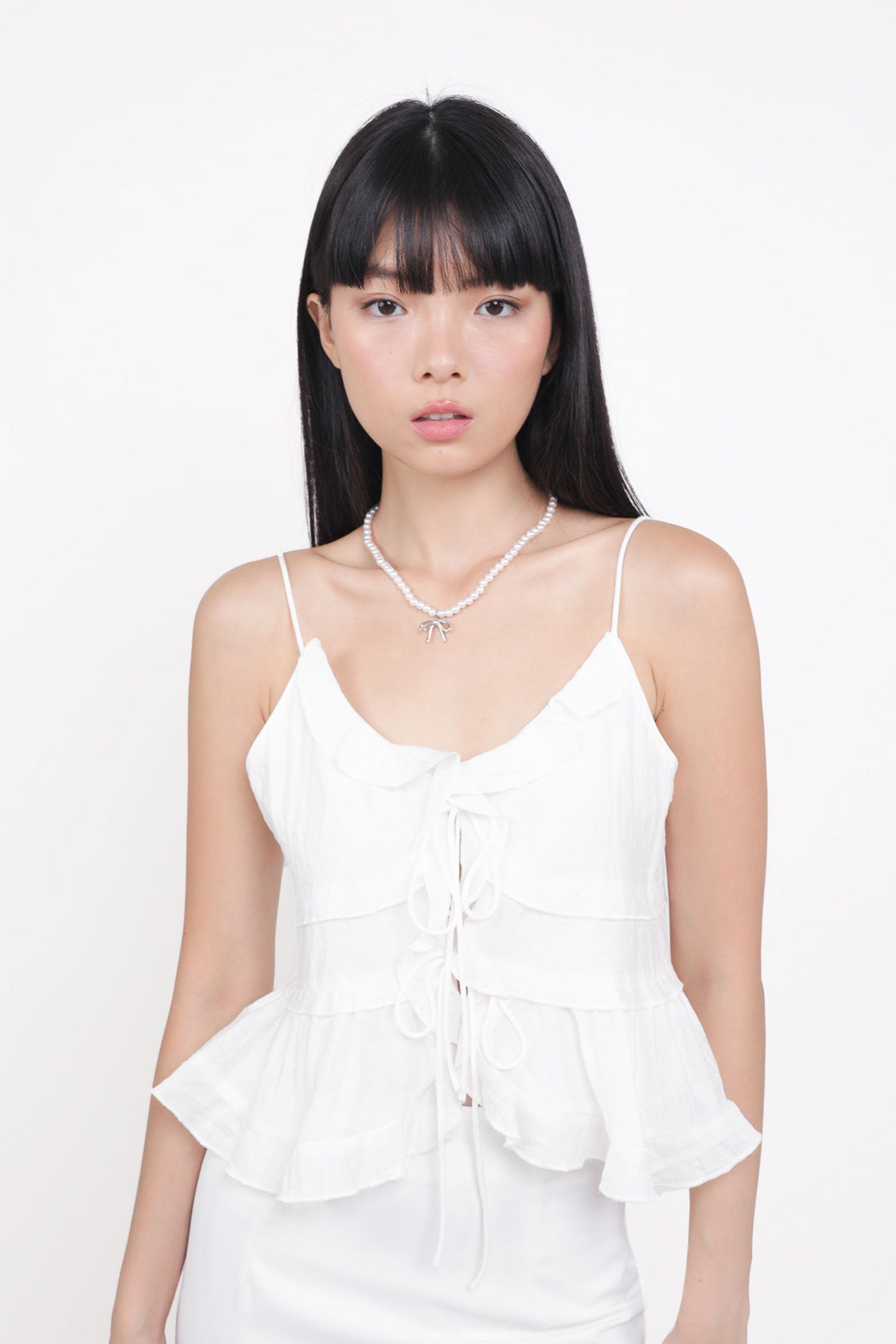 Kace Frilly Babydoll Top – The Tinsel Rack