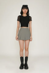 Kylin Mesh Sleeve Top