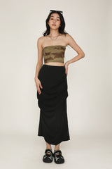 Kylo Ruched Parachute Skirt