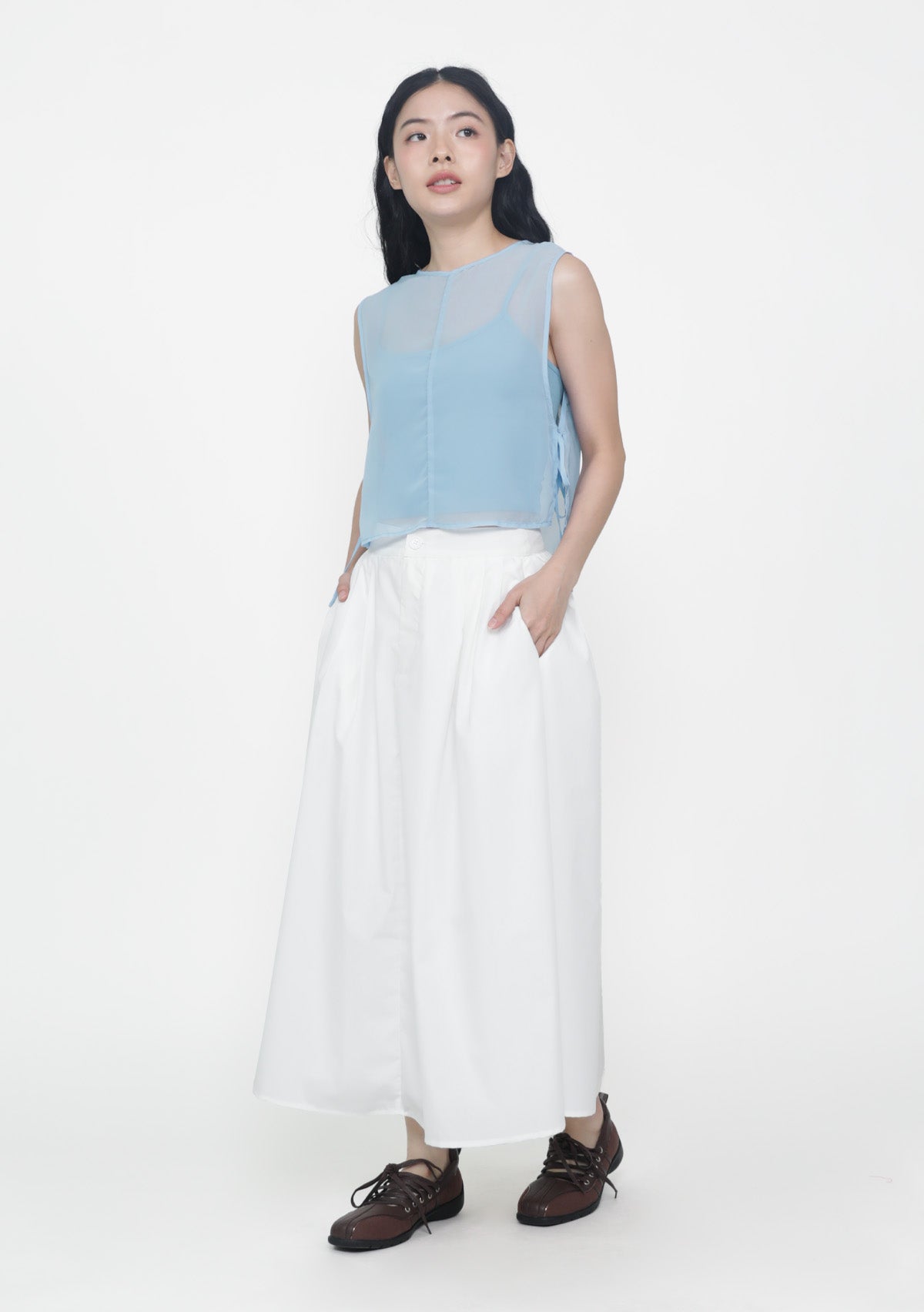 Kyo Sheer Overlay Top