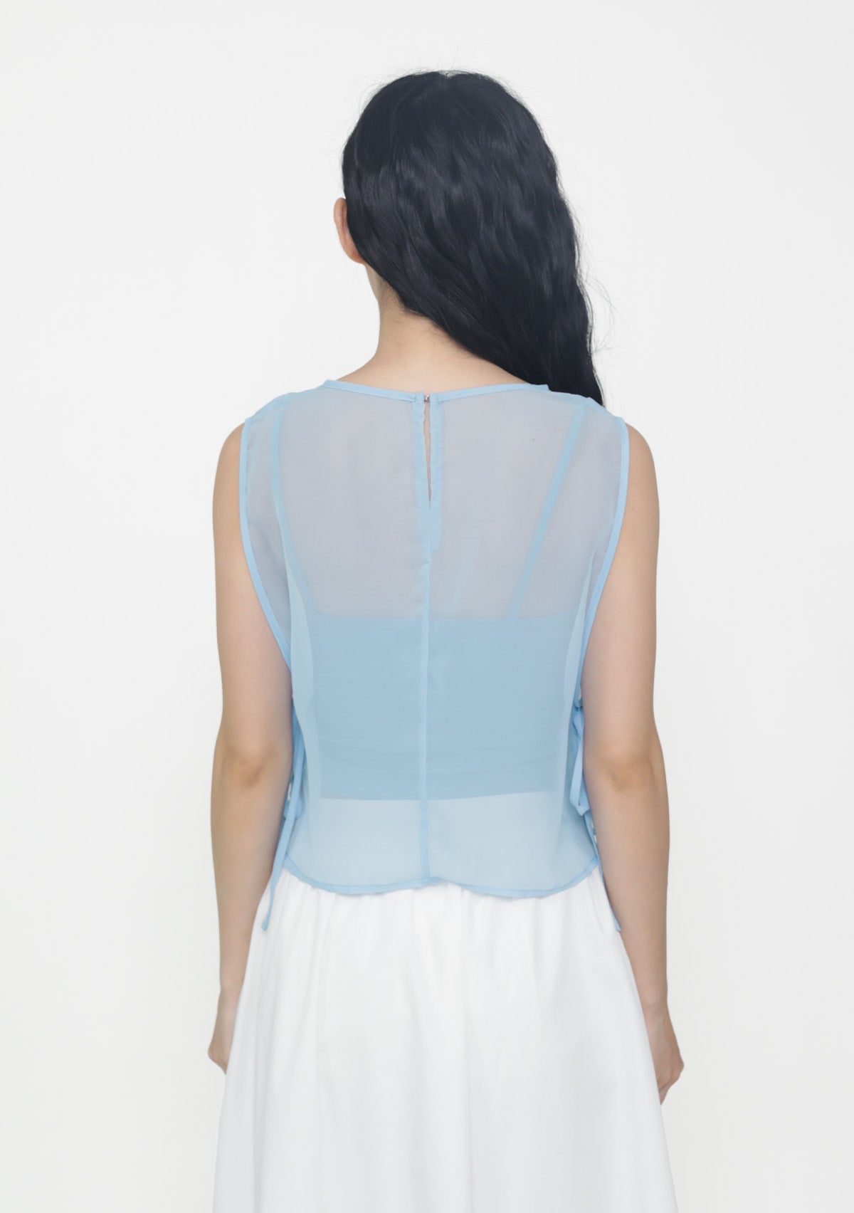 Kyo Sheer Overlay Top
