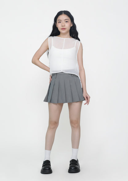 Kyo Sheer Overlay Top