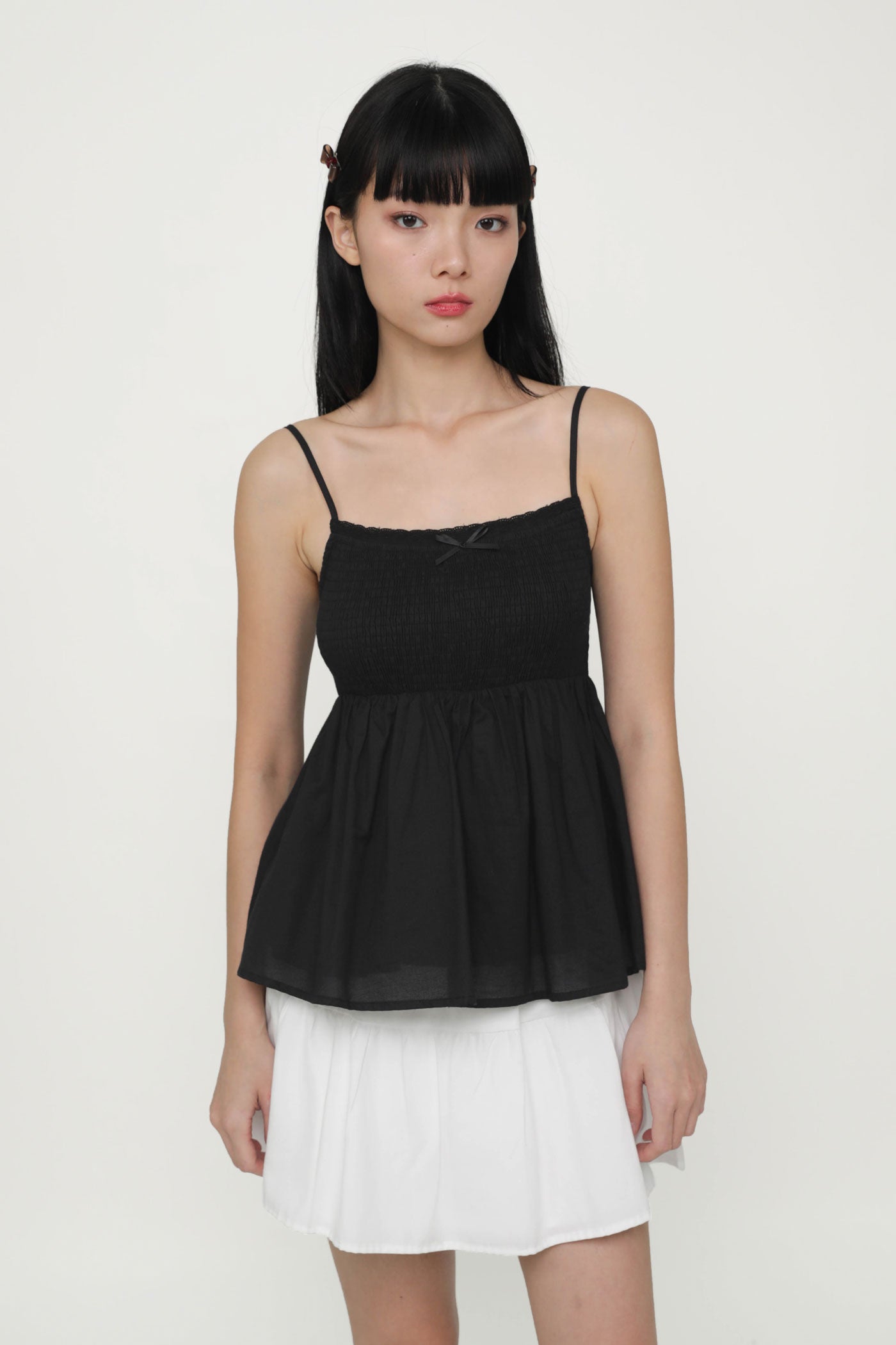 Laryn Lace Trim Babydoll Top – The Tinsel Rack