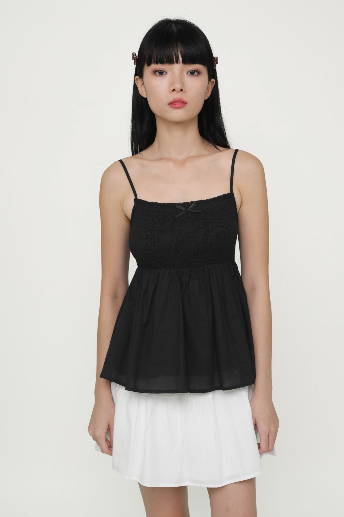 Laryn Lace Trim Babydoll Top – The Tinsel Rack