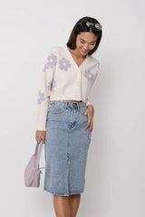 Leighton Denim Midi Skirt