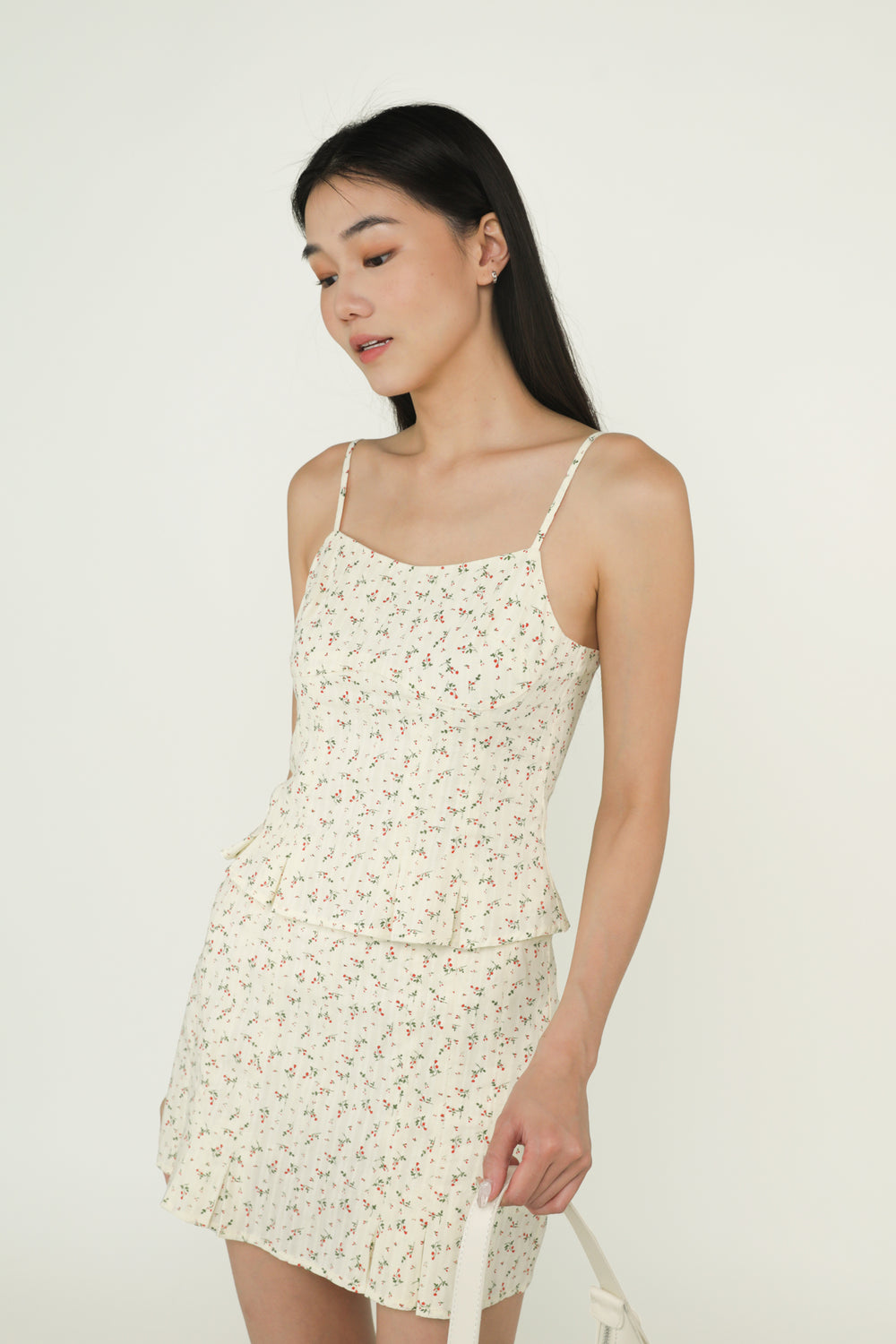 Lelia Pleated Top