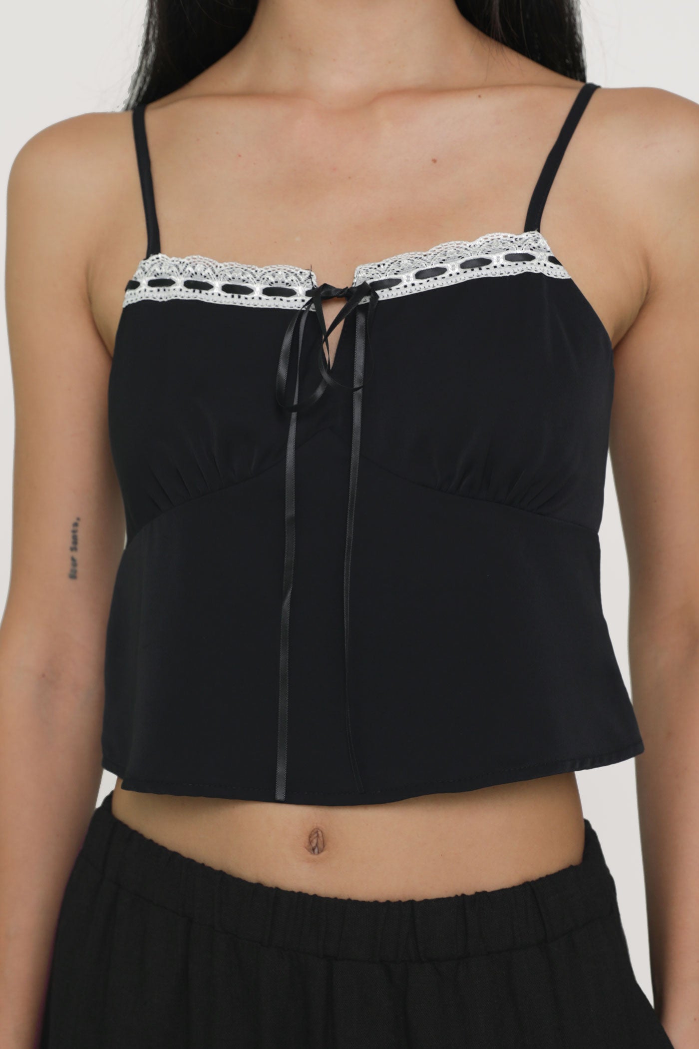 Levina Ribbon Lace Top – The Tinsel Rack