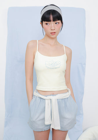 Sara Street Safe Haven Racerback Padded Tank Top