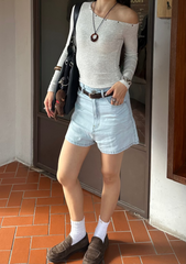 Elia Soft Denim Shorts