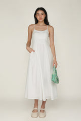 Liliana Flare Padded Maxi Dress
