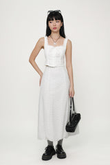 Linden Bubble Maxi Skirt