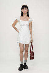 Lovelle Eyelet Sleeve Romper