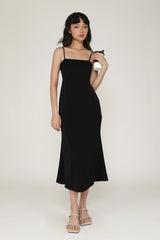 Luiza Padded Midi Dress