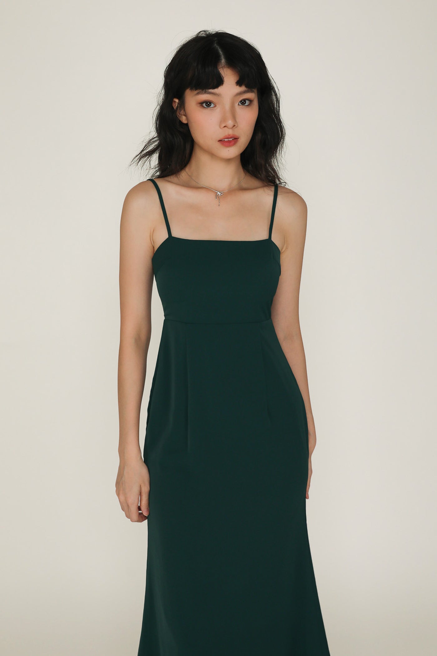 Luiza Padded Midi Dress – The Tinsel Rack