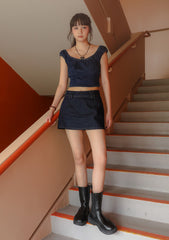 Maddie Mid Rise Cotton Skorts