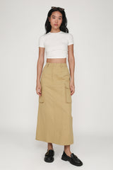 Marcelo Side Ruched Basic Tee