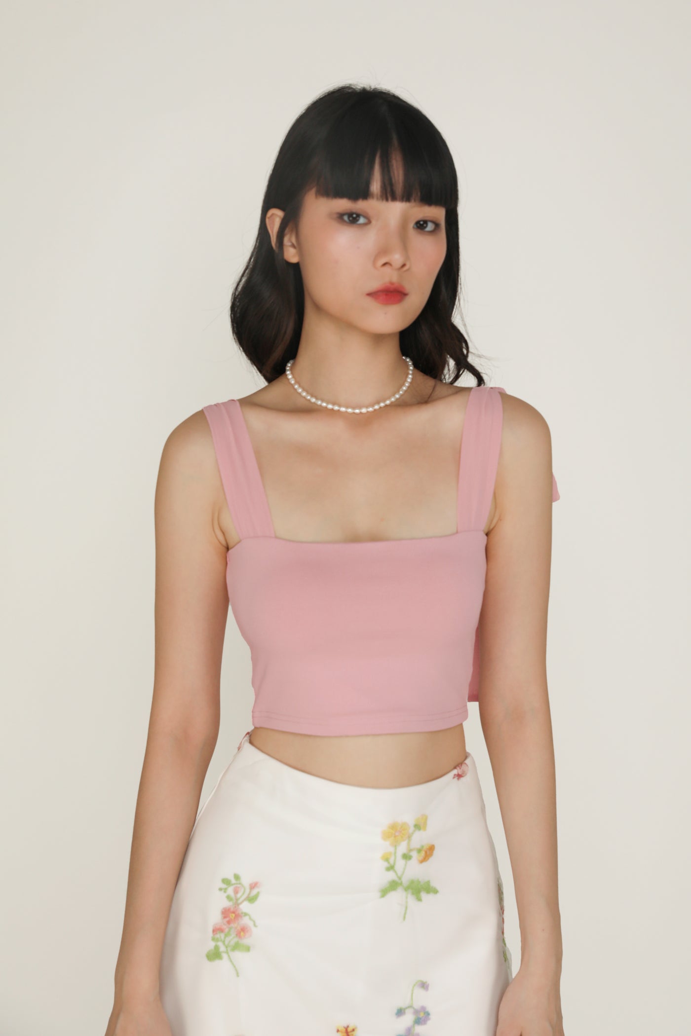 Margie Ribbon Padded Crop Top – The Tinsel Rack