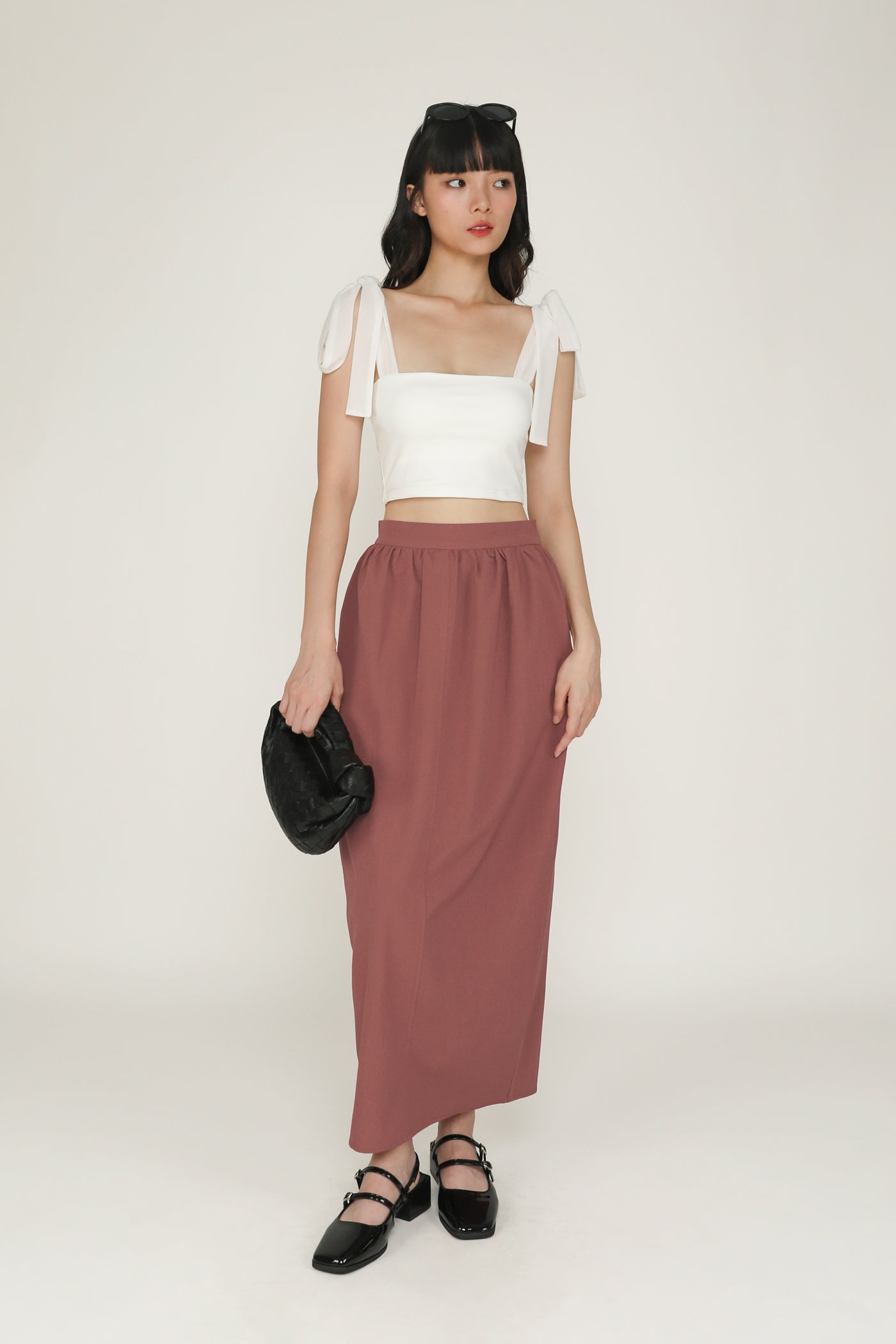 Margie Ribbon Padded Crop Top – The Tinsel Rack