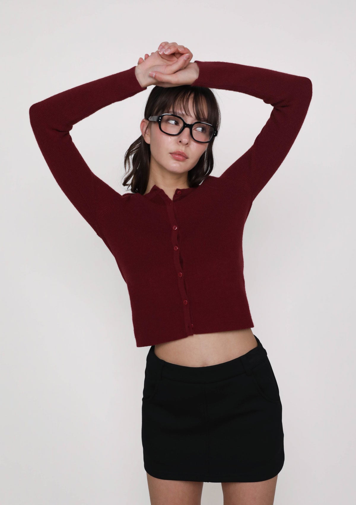 Malorie Basic Button Cardigan – The Tinsel Rack