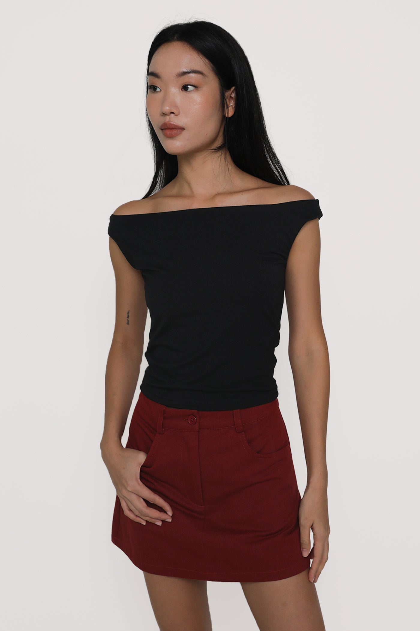Merida Off Shoulder Top – The Tinsel Rack