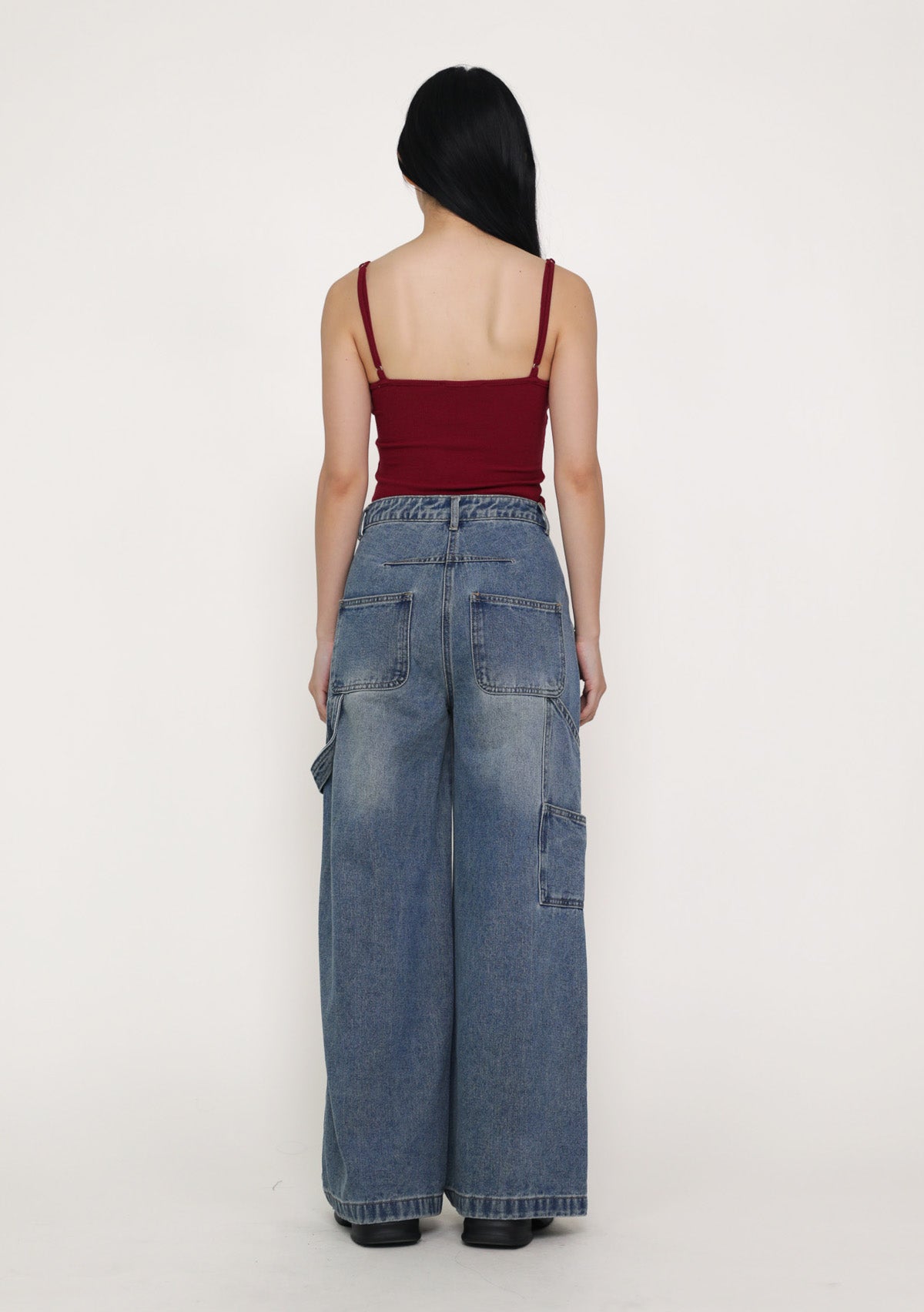 【00s archive】crush denim cargo vintage Cruz Cargo Denim Jeans – The Tinsel Rack