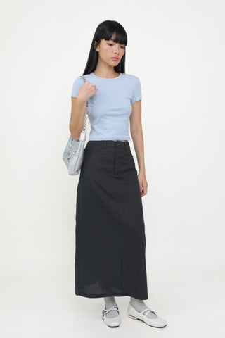 Tacci Tailored Linen Skirt
