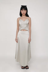 Neomi Side Lace Maxi Skirt