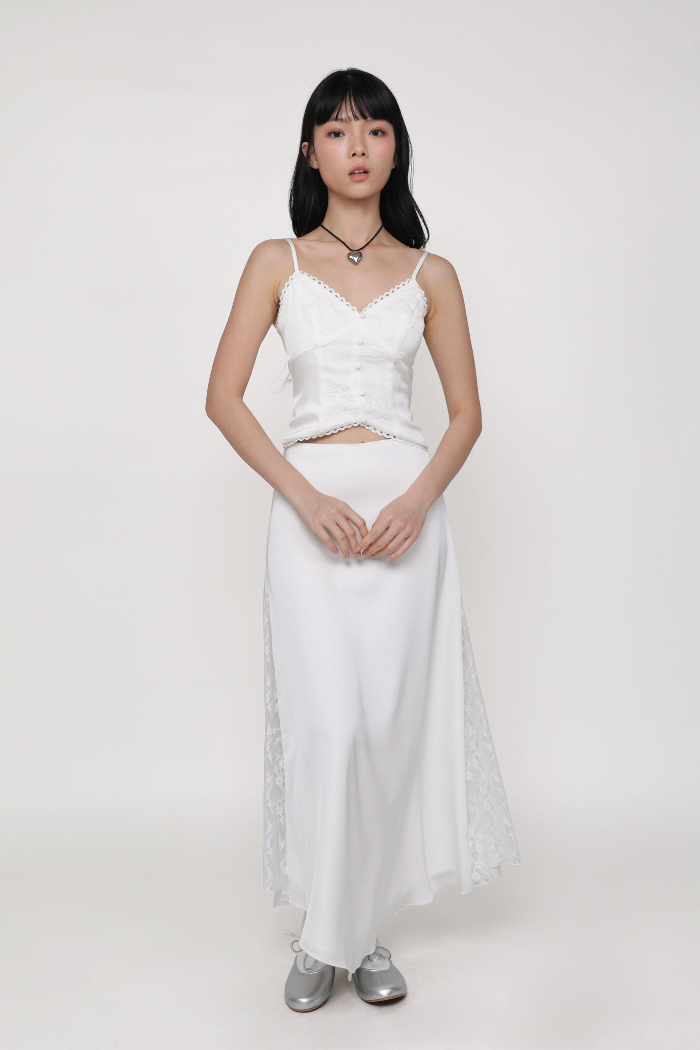 Neomi Side Lace Maxi Skirt – The Tinsel Rack