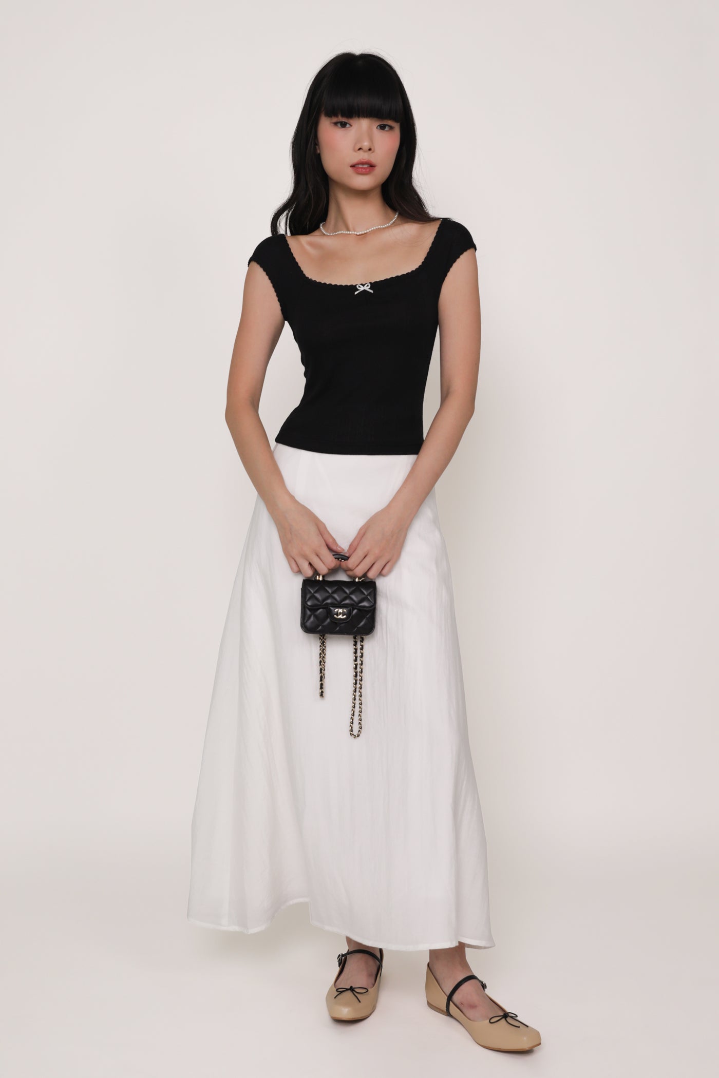 Nikolas Lounge Ribbon Basic Top – The Tinsel Rack