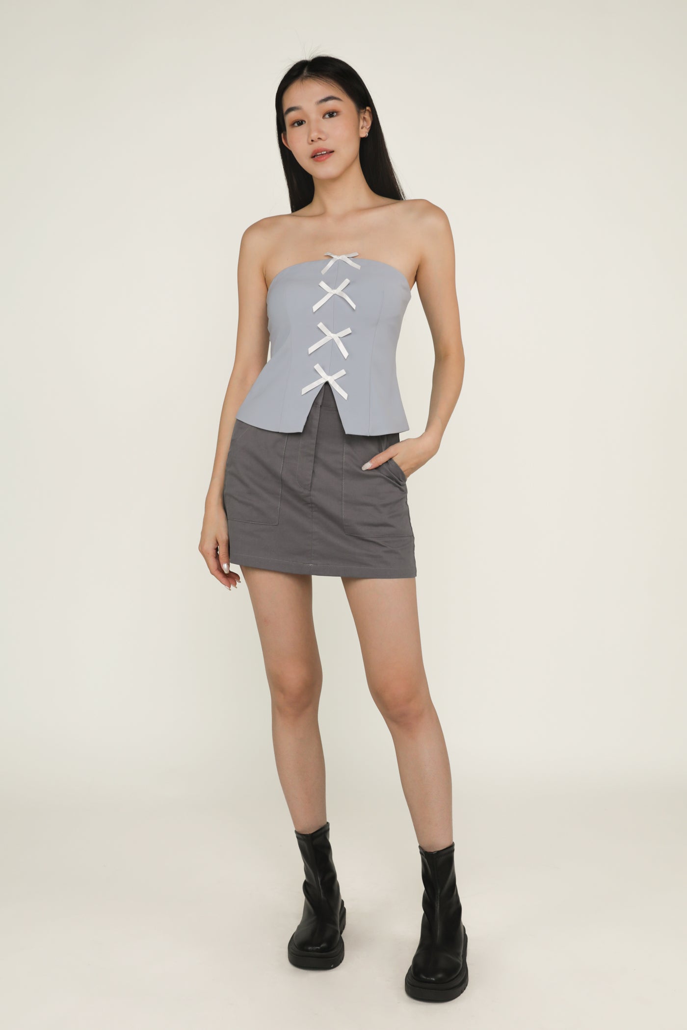 Olea Ribbon Tube Padded Top – The Tinsel Rack
