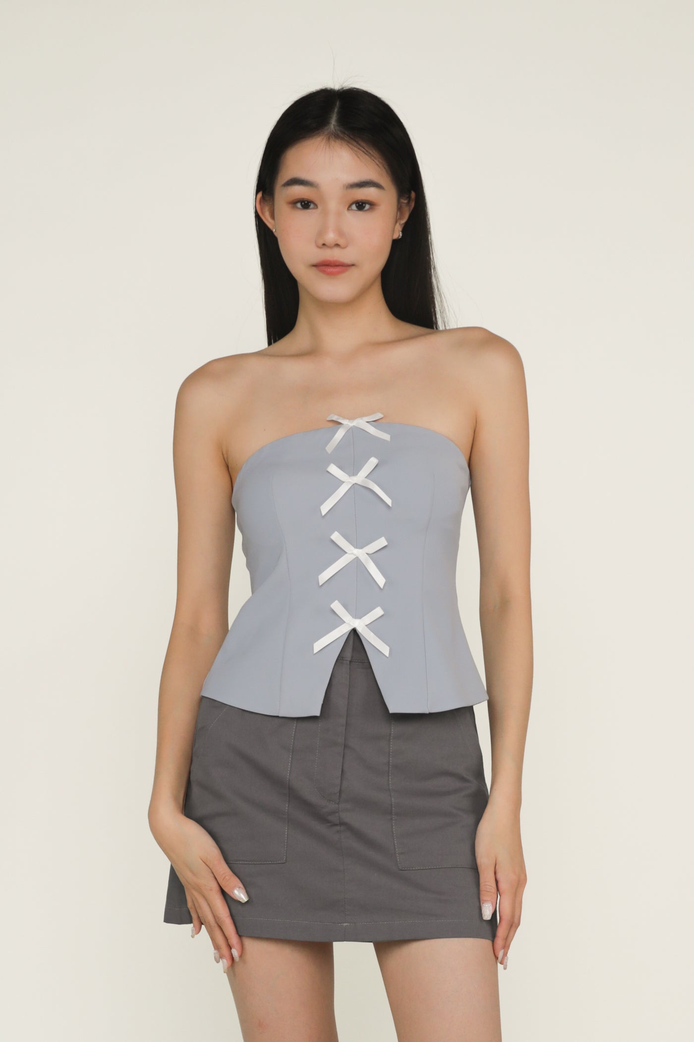 Olea Ribbon Tube Padded Top – The Tinsel Rack