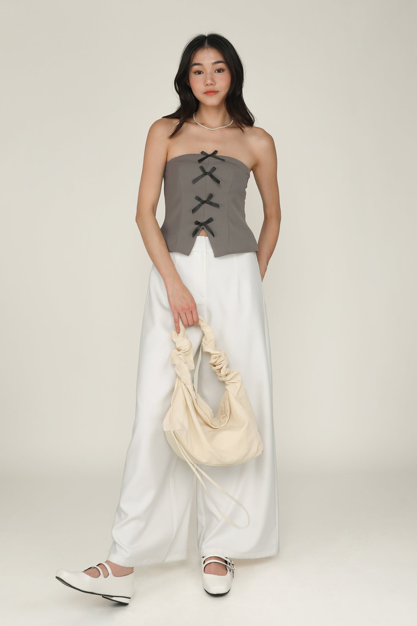 Olea Ribbon Tube Padded Top – The Tinsel Rack