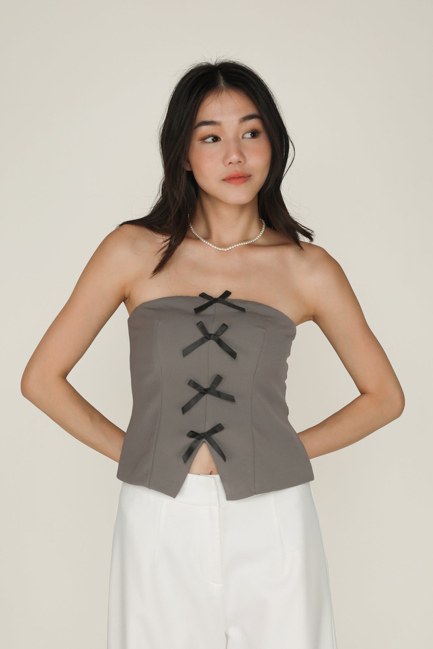 Olea Ribbon Tube Padded Top – The Tinsel Rack