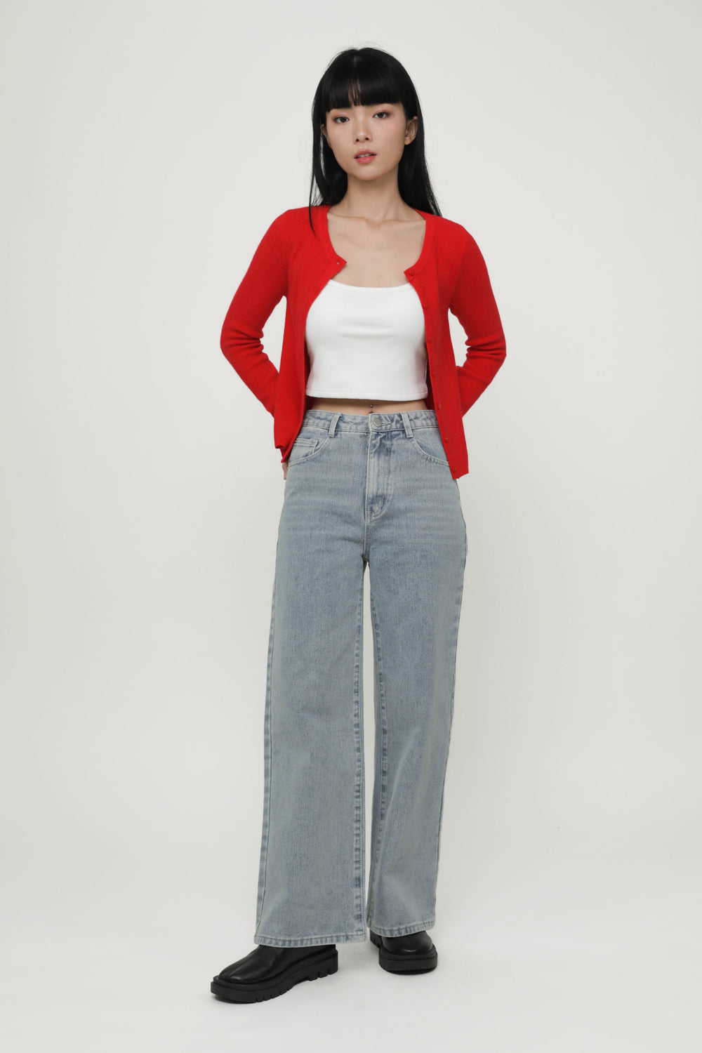 Regular Klaude Straight Leg Denim Jeans Version 2