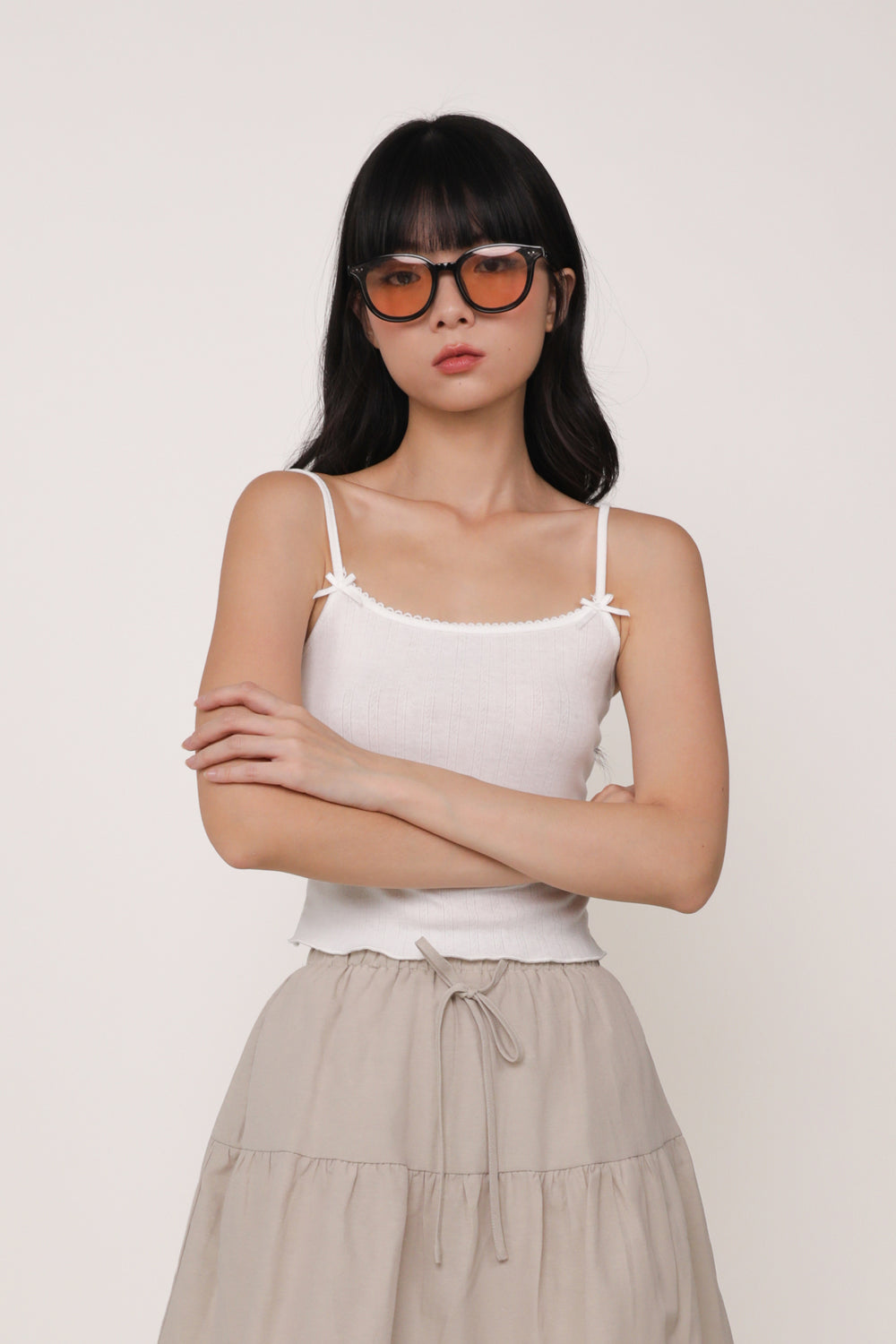 Riley Lounge Cotton Spag Top