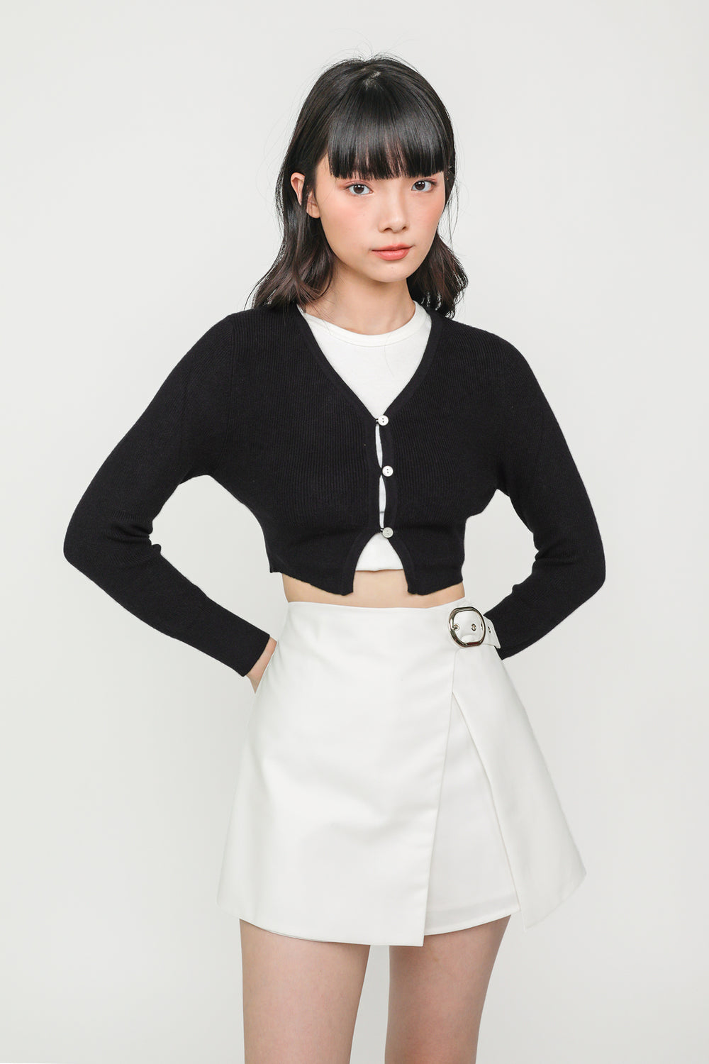 Roma Buckle Skorts