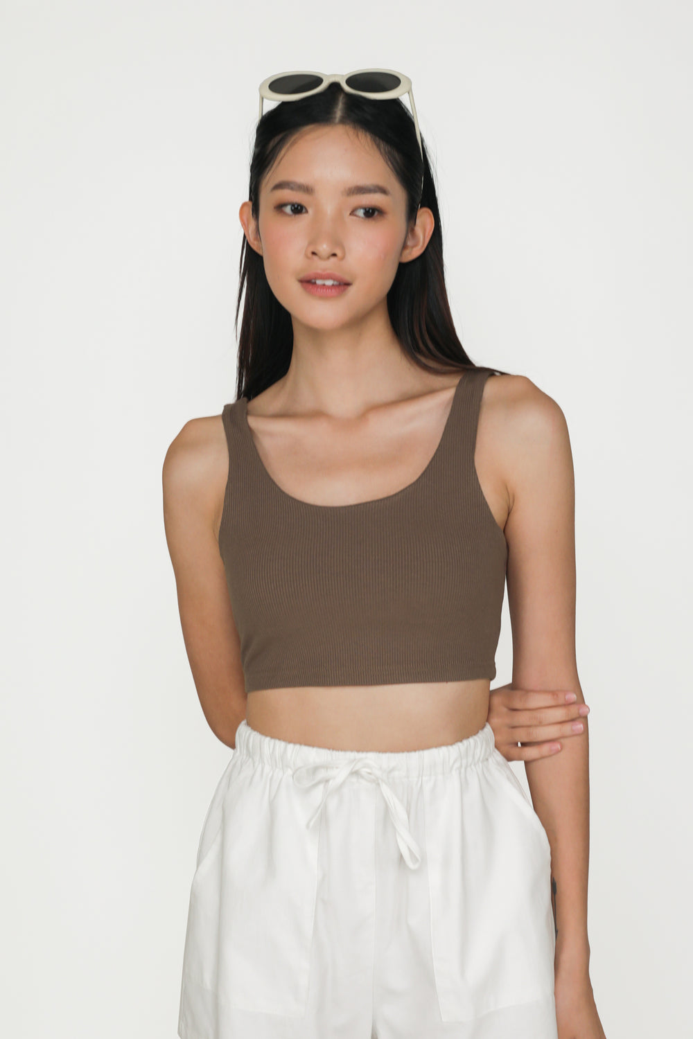 Rylie Ribbed Padded Top