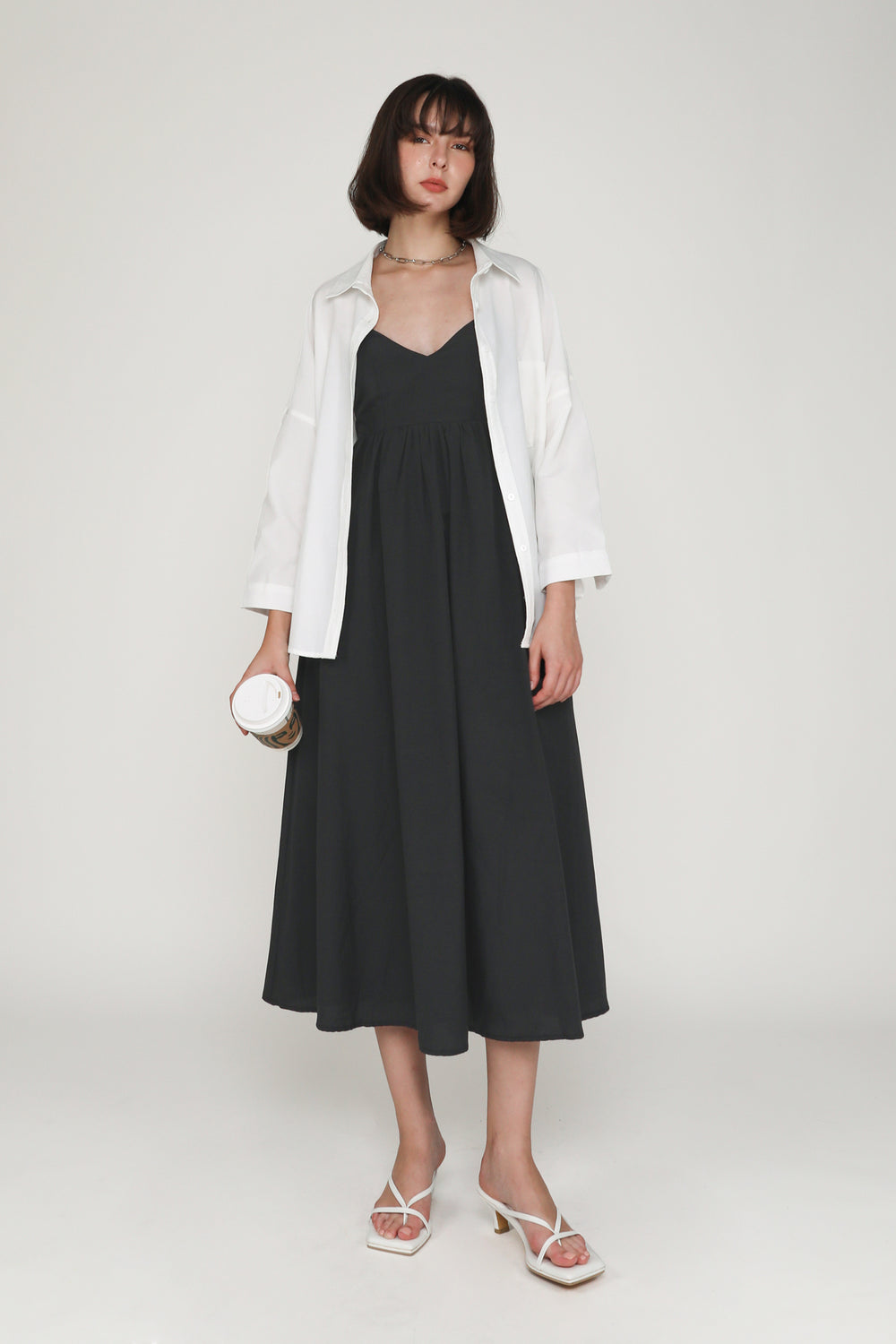 Sade Cotton Midi Dress