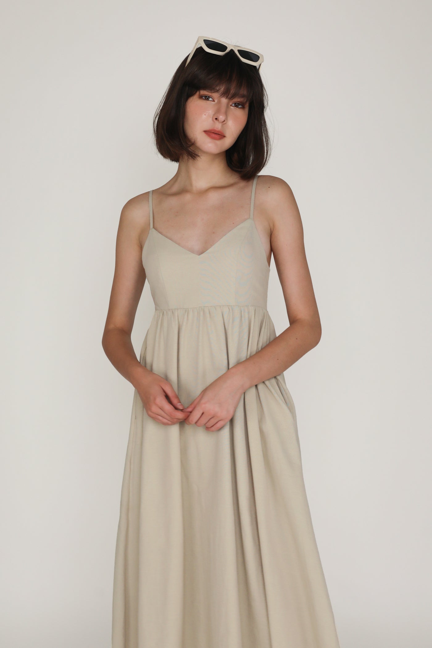 sade midi dress Sade Slip Dress - Kelly Green Silk Charmeuse Slip