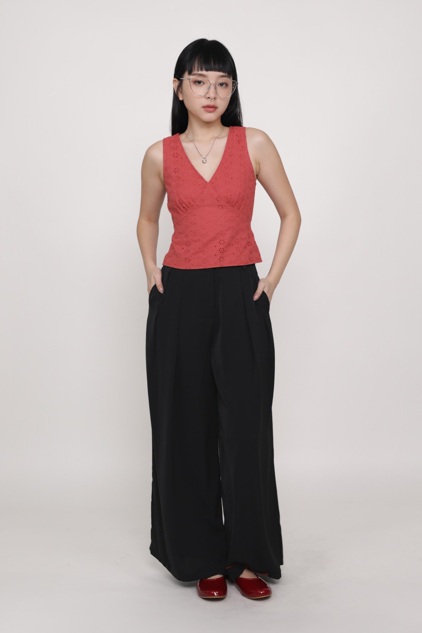 Samuel Pleated Wide Leg Pants – The Tinsel Rack