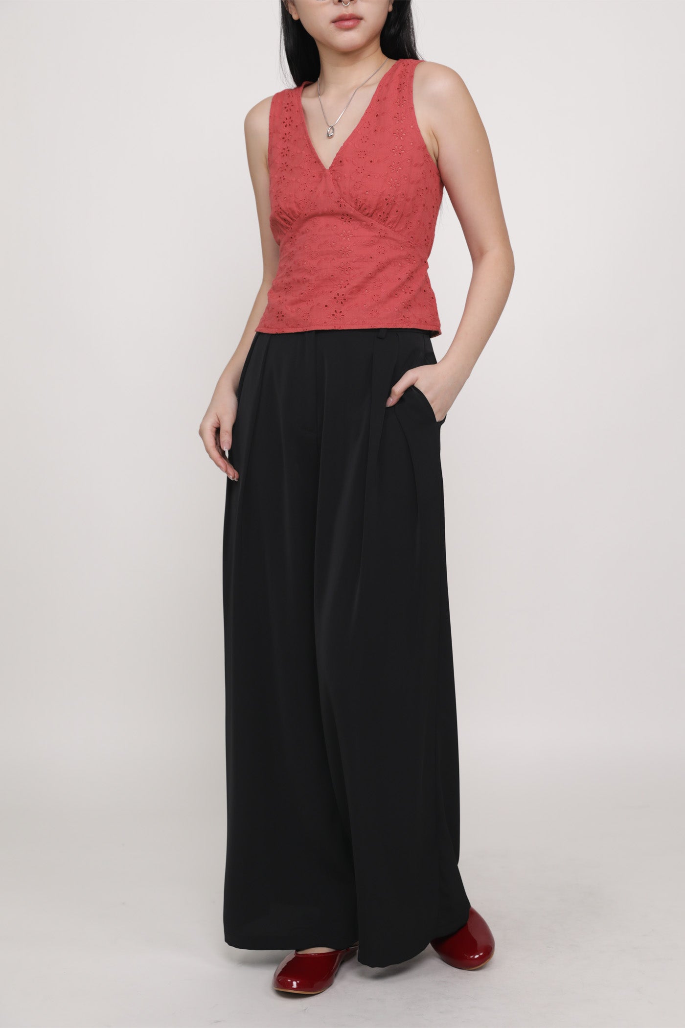 Samuel Pleated Wide Leg Pants – The Tinsel Rack